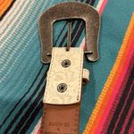 Miss Me  leather embellished belt XL Photo 3