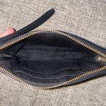 Coach  Black Leather Wristlet Wallet with Zipper  Photo 6