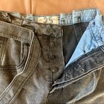 Free People NEW East of Eden Denim Black Mini Skirt Photo 1