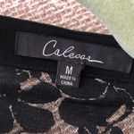 Loose boho button up down shirt with lace details long sleeve Size M Photo 2