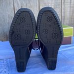 Naturalizer Womens Kaitlyn Oxford Black Ankle Wedge Boots Shoes 5.5 New In Box Photo 2