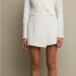 Endless Rose  White Long Sleeve Romper Blazer (MSRP: $170) size Large Photo 1