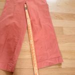 Madewell  Tall Emmett Wide-Leg Crop Pants: Button-Front Edition Salmon Color 27T Photo 4