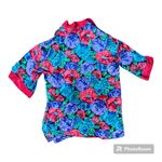 Victoria's Secret Victoria’s Secret Floral Short Satin Robe Loungewear Photo 1