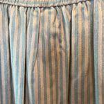 Vintage Brownstone Studio 2 piece 90s skirt business suit 100% silk size 8 P Blue Photo 5