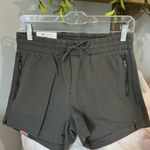 The Comfy Twill Shorts Cotton Spandex Olive Green Elastic Drawstring Womens XXL Knit Photo 4