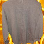 Alfred Dunner Petite M Gold Brown Argyle Sparkle Lurex Mock Neck Sweater Photo 4