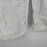 Madewell Wide Leg Linen Pants White T4 NV129 Lightweight Cropped Casual Photo 7