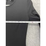 Rokoko  Women's Dress A Line Dress Solid Black Long Sleeve Size Medium Photo 7