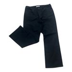 Chico's Chico’s Platinum Charm RG Black Denim Straight Jeans Size 3 (36) Cotton Photo 1