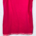 Old Navy  Y2K Womens L Pink Lace Trim Ribbed Fitted Tank Top Preppy Layering Photo 4