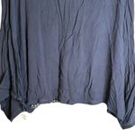 Coco + Jaimeson  Womens Blue Gauze Embroidered Kimono Blouse‎ Large NWT Buckle Photo 6
