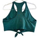 GapFit Breathe Tank Top Tie Front Racerback Athletic Activewear‎ Green XL Photo 1