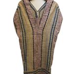 Free People  BEIGE AND PINK SHORT SLEEVE DRESS SMALL (L8) Photo 0