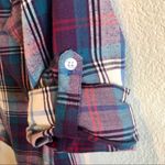Miami plaid button down top S Photo 5