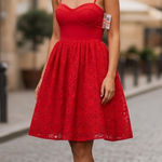 Gianni Bini  Fit & Flare Mini Dress Photo 0