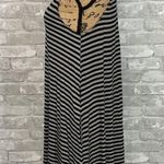 Socialite Striped Jersey Knit Tank Dress Photo 1