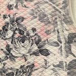 Gianni Bini  Quilted Floral Crop Top Size Large EUC Photo 1