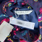 Trina Turk Floral Embroidered Short Sleeve Rochelle Top Photo 7