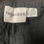 Raya Sun  Linen Shorts Size Large Photo 2