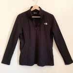 The North Face Black Fleece Half Zip Long Sleeves Sweatshirt Large Photo 1