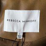 Rebecca Minkoff NWT Caramel Brown Teddy Sherpa Coat Photo 8