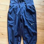 Nike Dri Fit Maternity Cropped Jogger Leggings Dark Gray Size Small High Waisted Photo 0