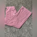 PINK - Victoria's Secret Victoria Secret Pink Premium Fleece Wide-Leg Pants Photo 5