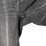 Paige  Noella High Rise Straight Cropped Jeans Faded Black Womens Size 28 Photo 7