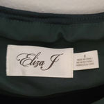 Eliza J  Off the Shoulder Popover Dress Dark Green 8 NEW Photo 3