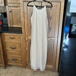 A New Day NWT Women's Sequin Midi A-Line Dress  Cream‎ White Bridal Sparkly XL Photo 2