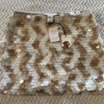 Sincerely Jules Cream Sequin Mini Skirt Size XS Photo 0