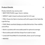 Athleta NWT Vital Sport’s Bra in Size XL Photo 7