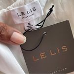 Le lis  | White Paper Bag Drawstring Shorts Sz M Photo 4