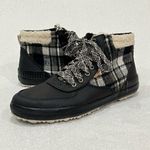 Keds  Scout Boot III Black Plaid Rain Boot NWOT Size 9.5 Photo 2