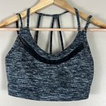 Victoria's Secret Sport Strappy Mesh Gray Space Dye Sports Bra Photo 2