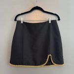 Line and Dot NWT  Wild Black & Gold Chain Skirt Photo 0