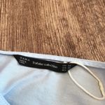 ZARA  Midi Dress with Layered Skirt Light Blue Photo 4