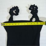 Reformation  Hampton Bodysuit Women’s Size M Black Minimalist Preppy Photo 11