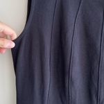 Monteau Black Fit and Flare Dress, Size M Photo 2