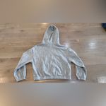 FOR THE REPUBLIC women’s gray cropped hoodie MEASUREMENTS Photo 5