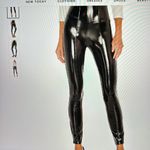 Spanx Faux Patent Leather Legging Black Photo 1