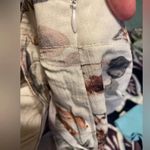 Moon River NWT  Gorgeous White Floral Lined Wide Leg Pants Size XS Photo 6