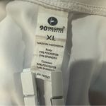 90 Degree Women's White Fitted Athletic Jacket Size XL *Used No Flaws Photo 15