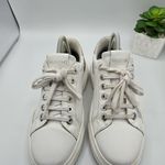 Valentino by‎ Mario Alice White Leather Logo Sneakers Women’s Size 8.5 Photo 3
