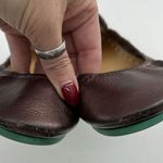 Tieks  Sz 8 Ballet Flat Rasberry Truffle Brown Metallic Leather By Gavrieli RARE Photo 10
