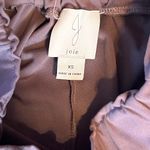 Joie  Brown Casual Pull on Pant.  Side Pockets, Elastic Waistband.  Size XS Photo 2