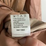 Lucy Paris  Women's V Neck Velvet Ella Wrap Top Mauve Size Small NWT Photo 2