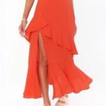 Show Me Your Mumu coral Bellini matching top (XS) and skirt (S) Photo 1