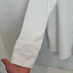 4th & Reckless Taina oversized waffle shirt in white size s Photo 3